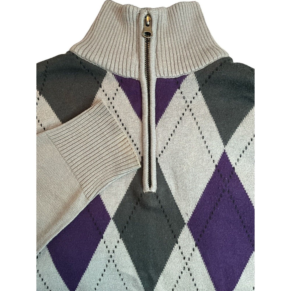 Carbon Men’s 1/4‎ Zip Sweater Medium